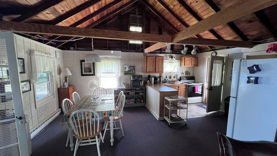 Dining and Kitchen area. 