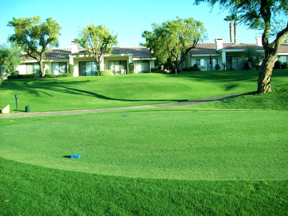 View from 15th tee looking back to condo