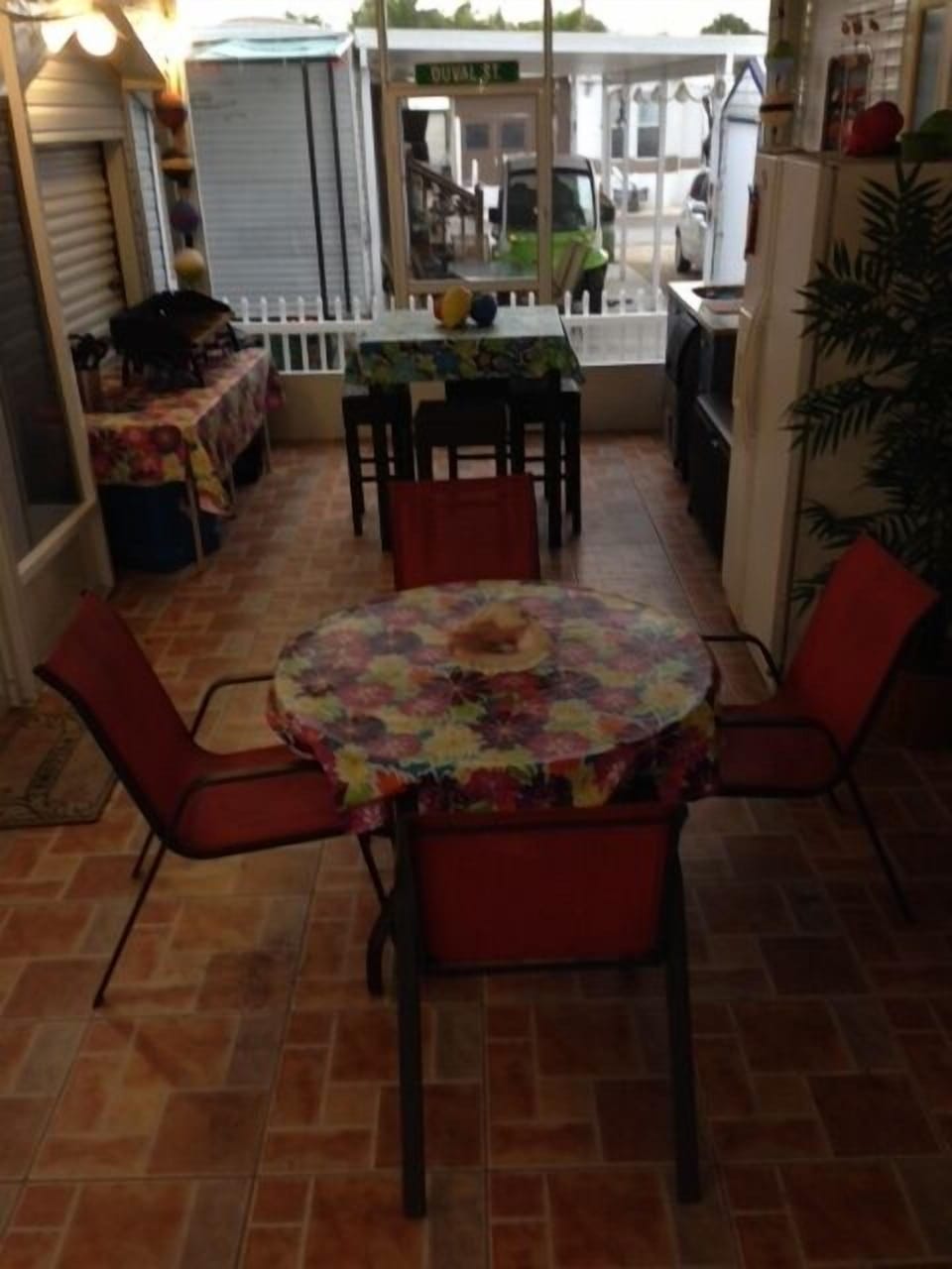 Back patio