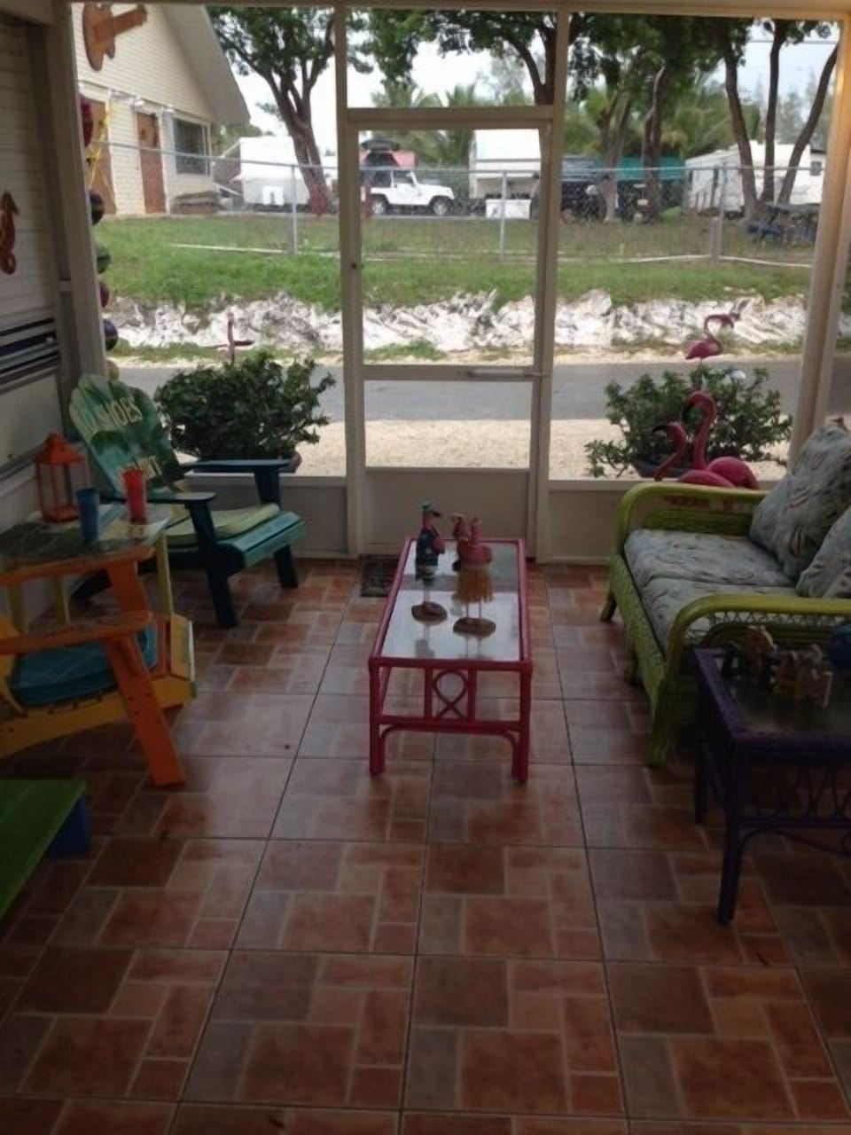 Front patio