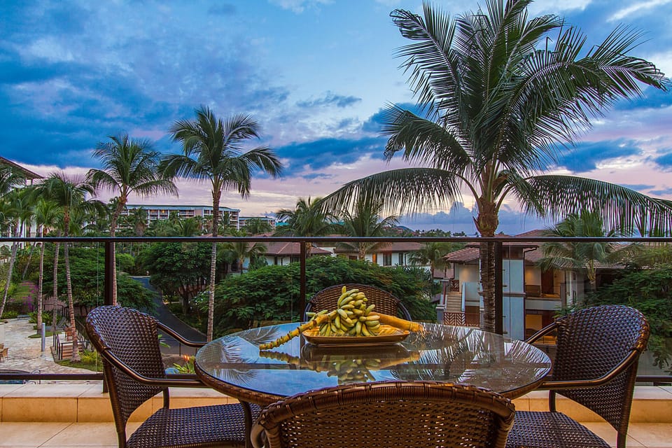 Enjoy sunsets from the lanai after another day in 