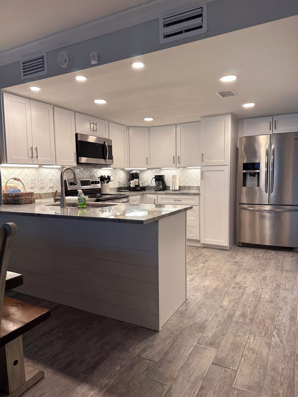 New kitchen.