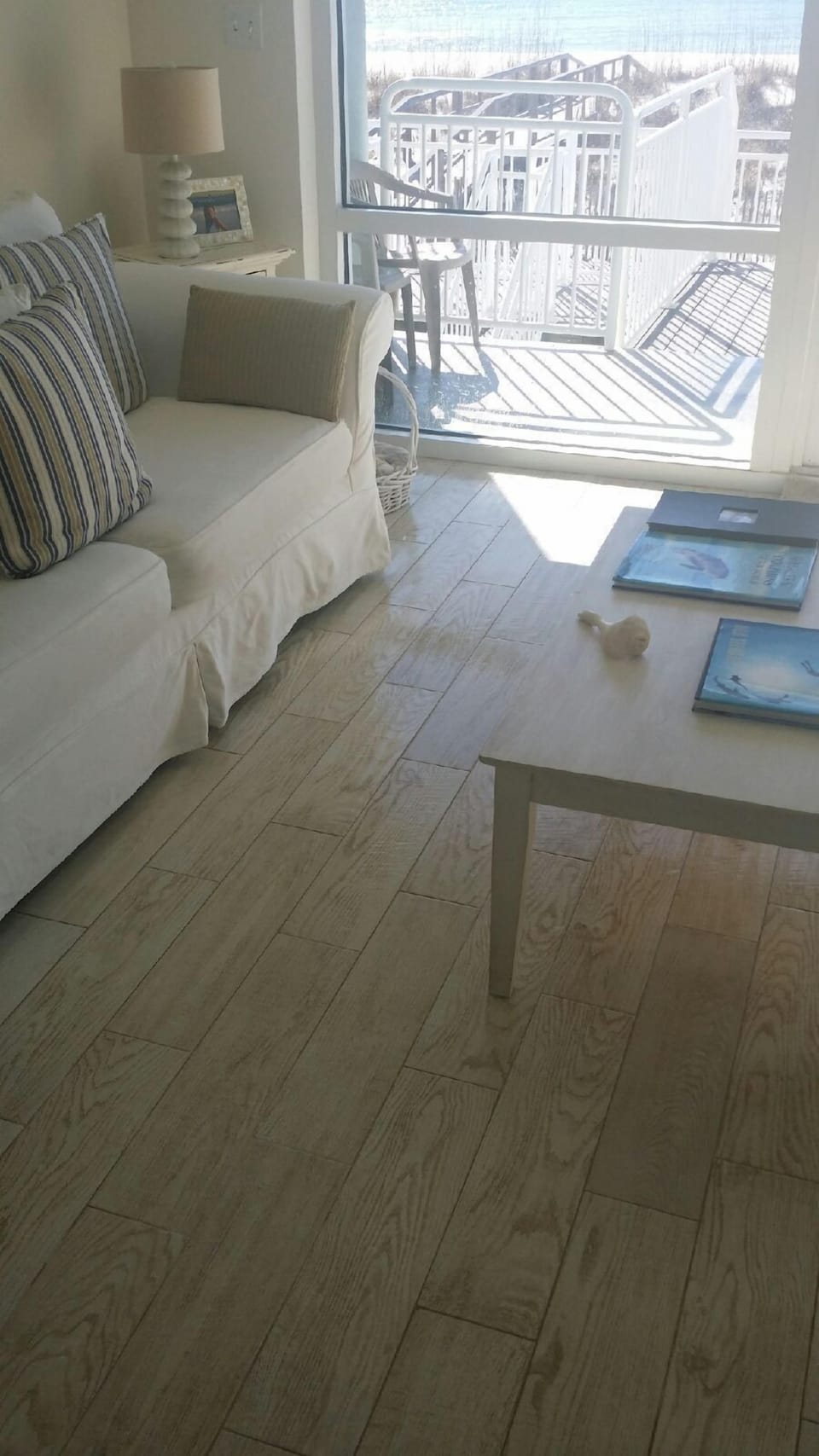 New tile in living room