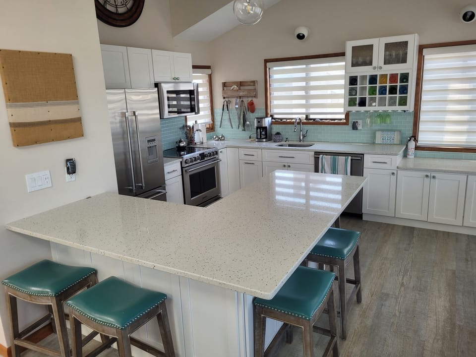 Open Concept Kitchen with Bay Cove Views