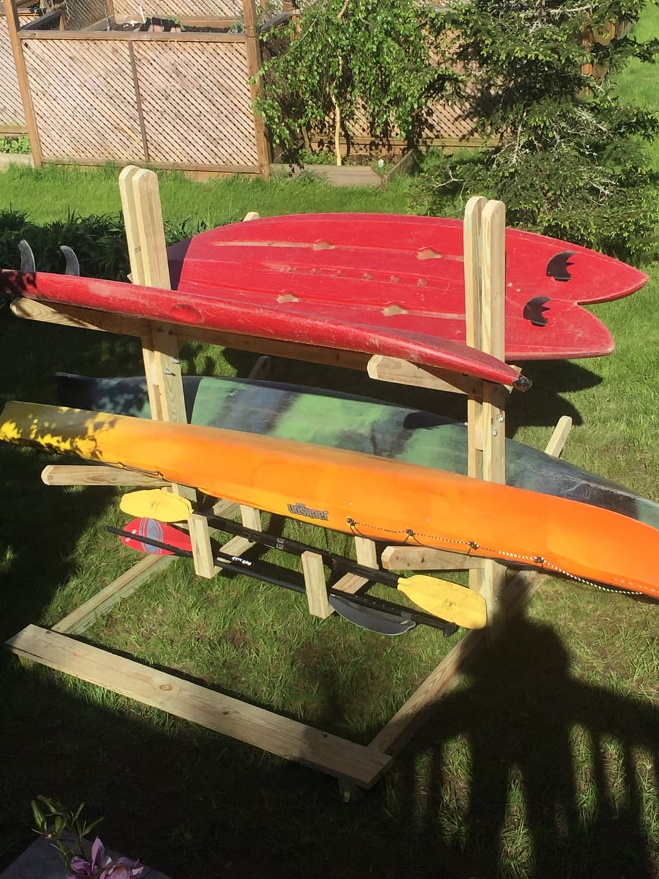 4 Paddle boards and 2 kayaks provided during your stay