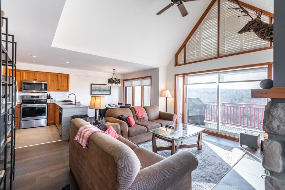 Living room,  kitchen and dining