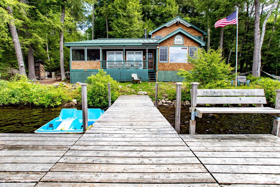 Cottage From Dock
