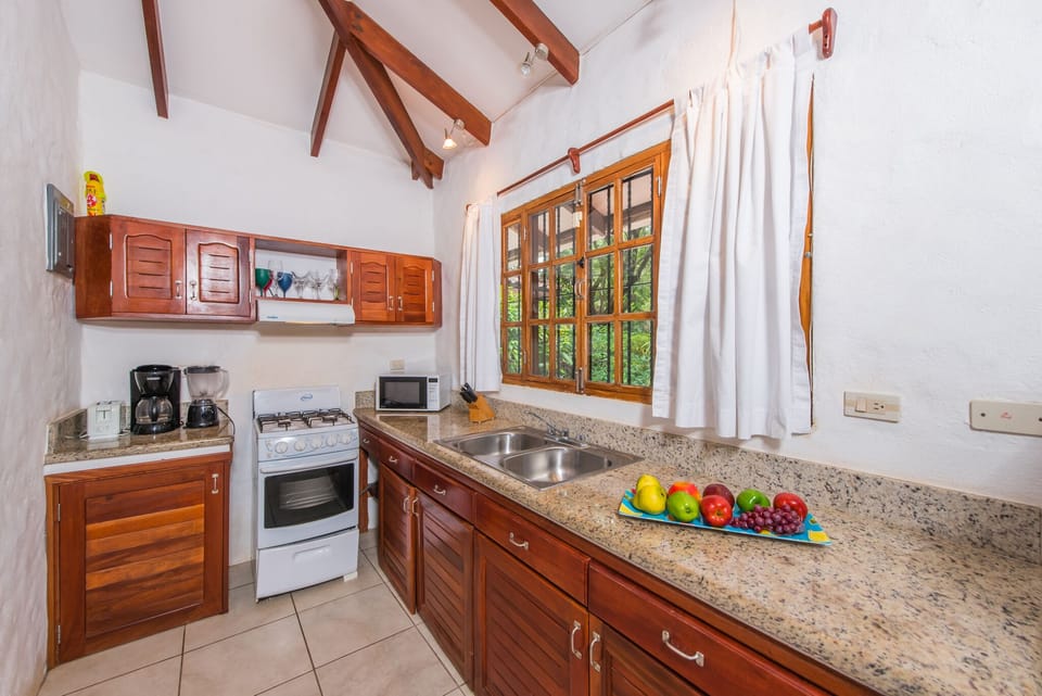 Plenty of cooking space, new stove / oven has replaced one in photo!