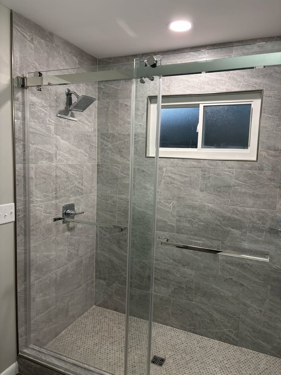 Primary Suite Bathroom with large walk in shower
