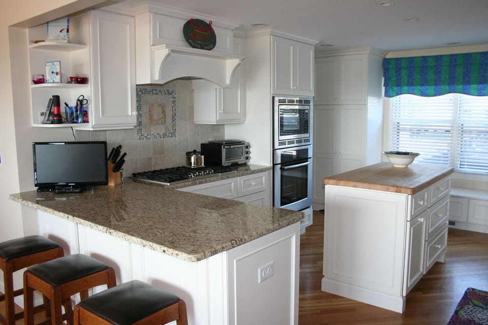 Beautiful kitchen stocked with a wide variety of cooking tools for your crew!