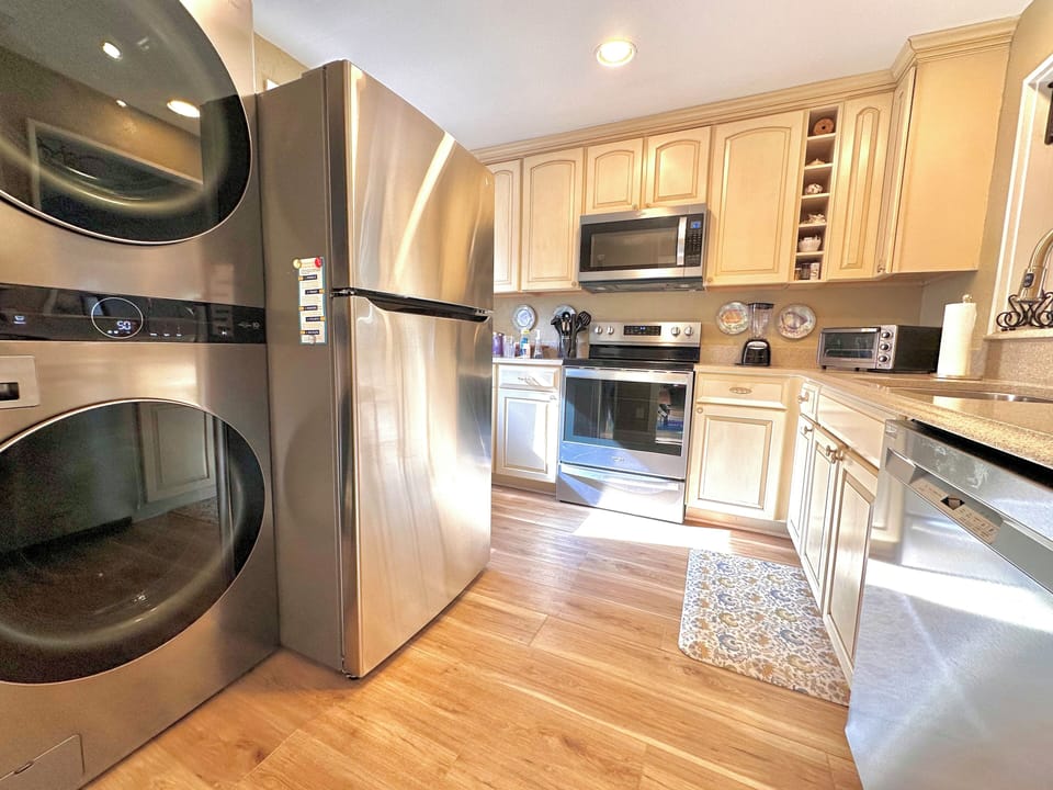 New appliances. 