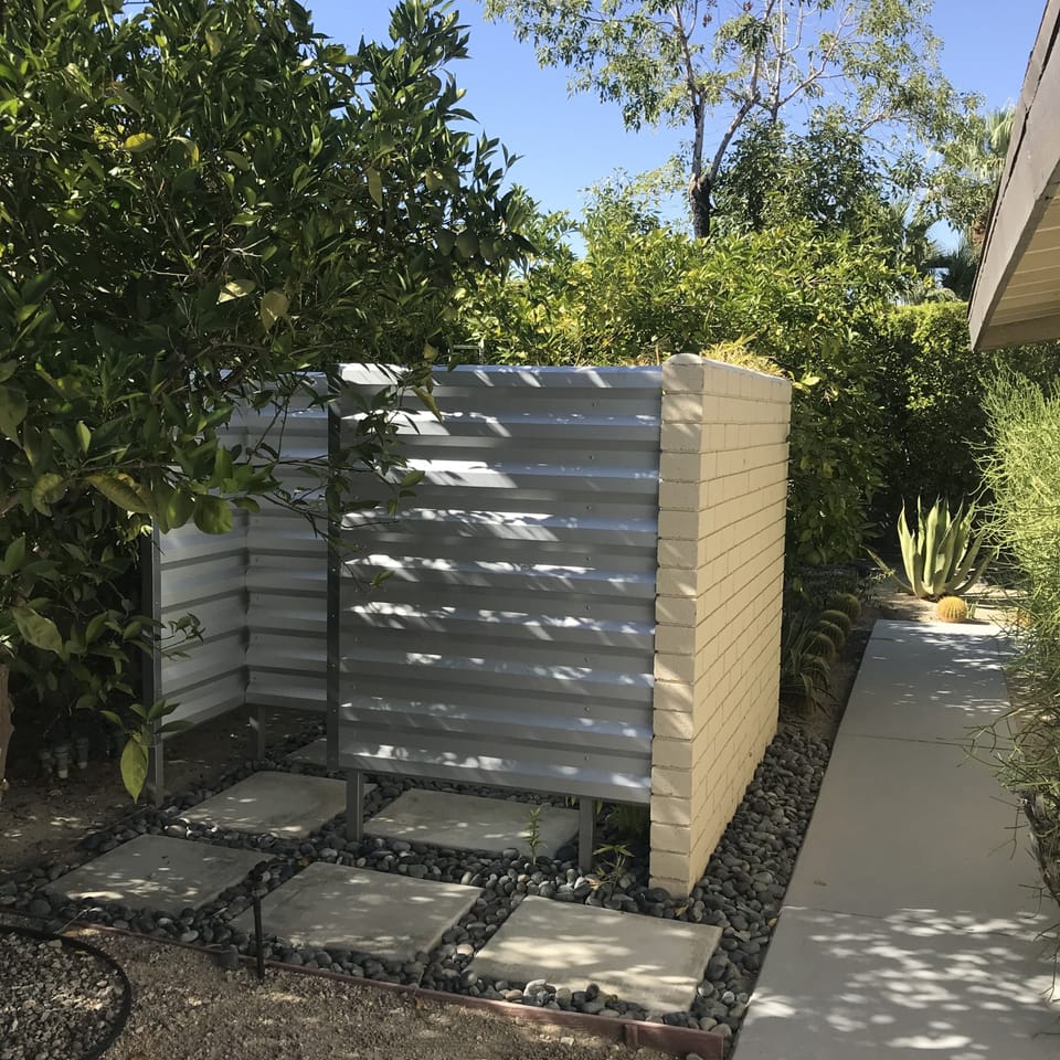 Trans-formative Outdoor Shower