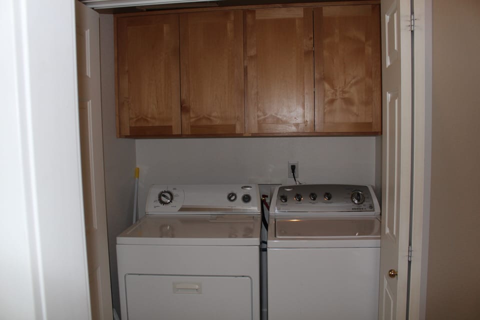 Laundry room on ground floor.