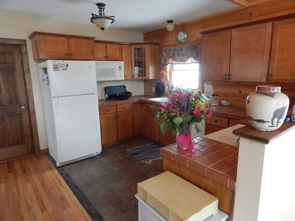 great room kitchen area