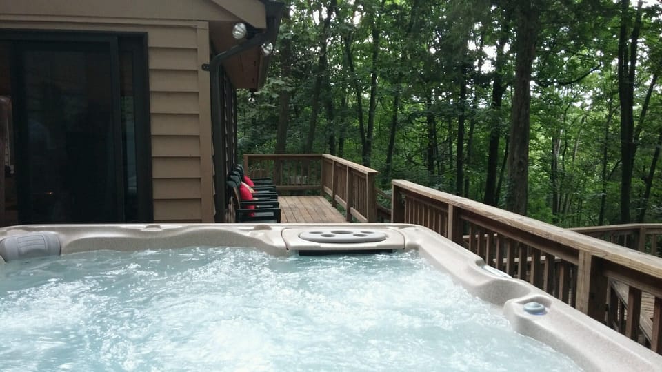 Enjoy the 50+ jet therapeutic spa. Sit back, take a breath, and relax.