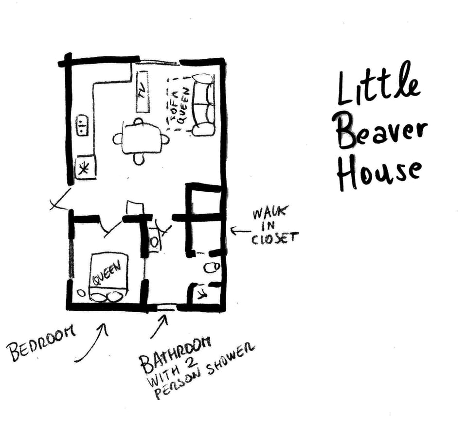 Main level floor plan