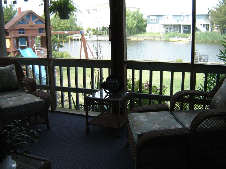 Screened Porch off Master Bedroom Lower Level
