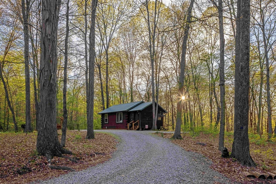 Enjoy your getaway in the woods!