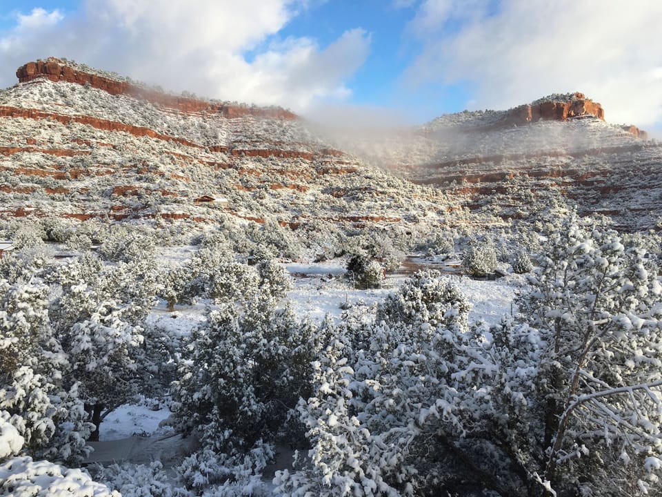 Seasonal Winter Views From Every Window
