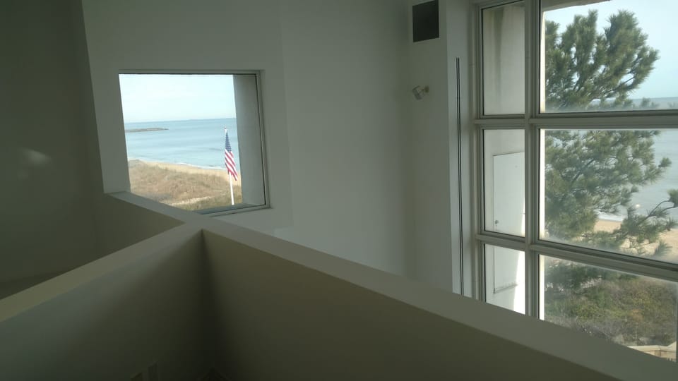 view from the loft of Rudee Inlet