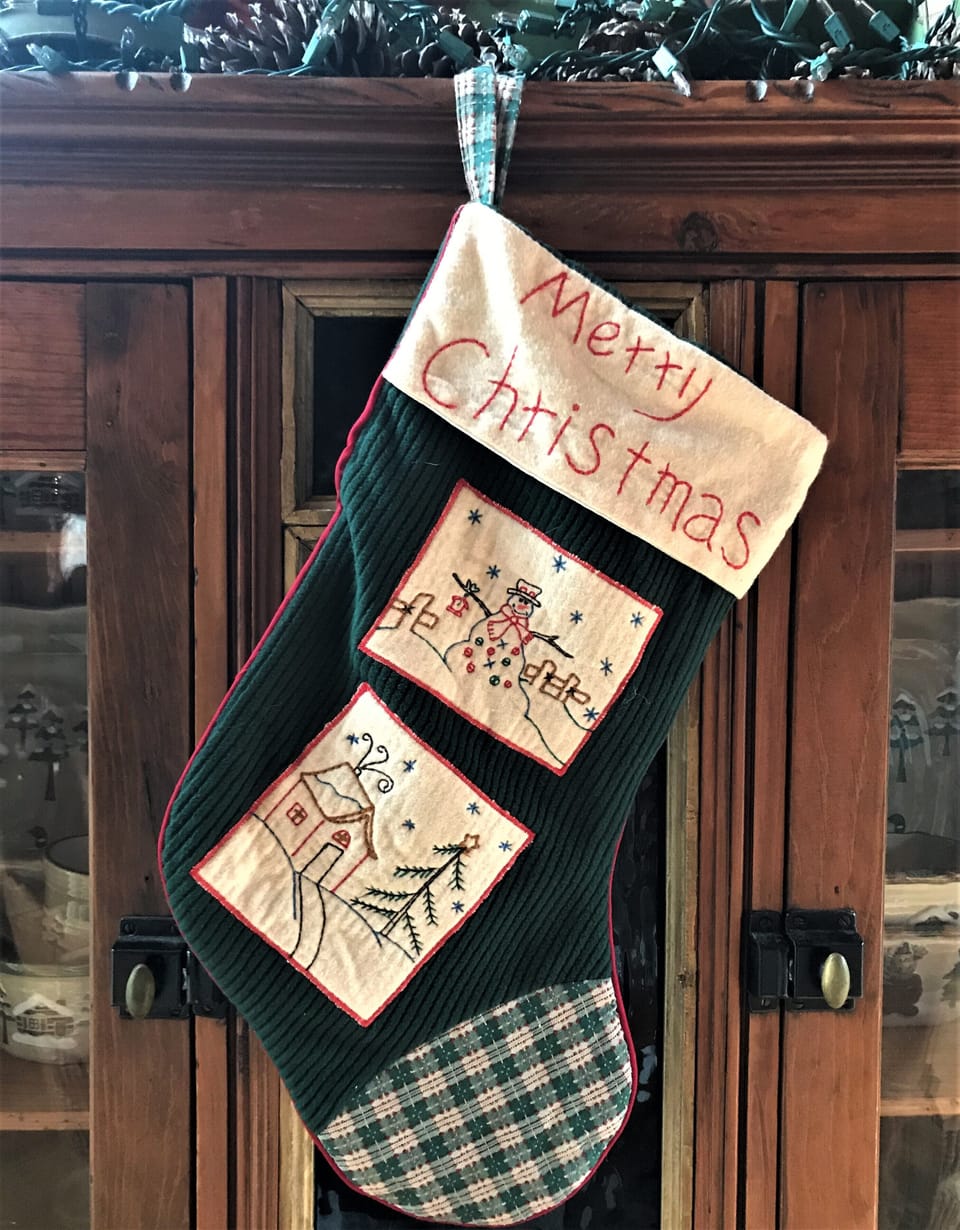 A rustic Christmas at the cabin reminds us of days gone by when life was simple.