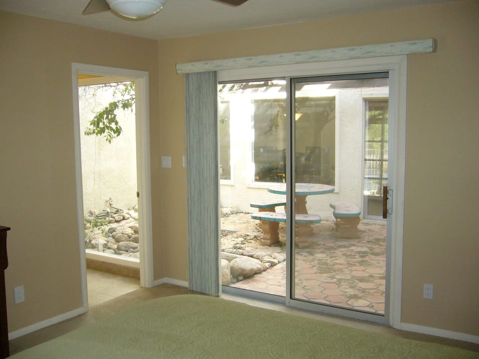 Atrium off of Master bedroom