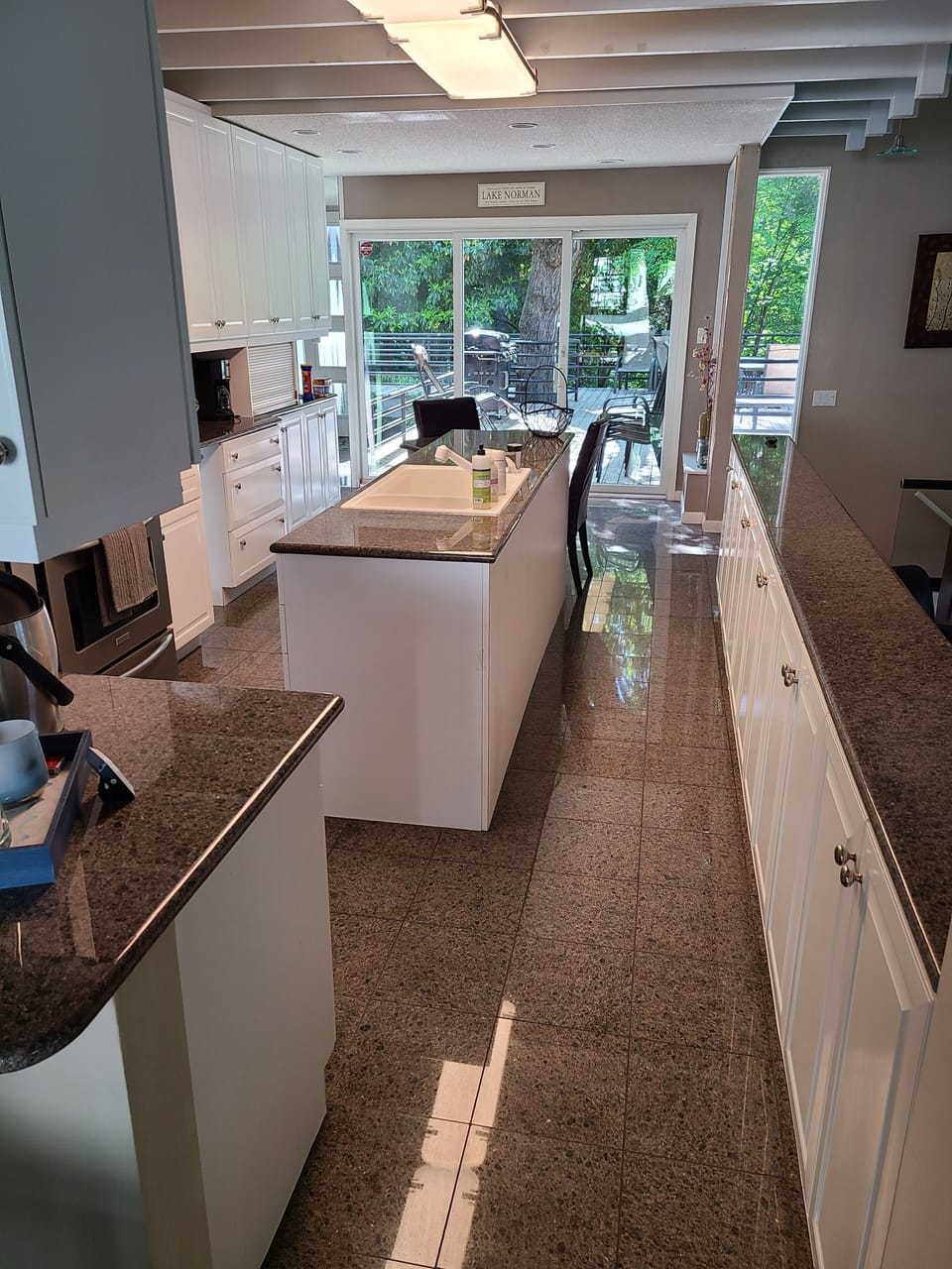 Fully stocked kitchen
