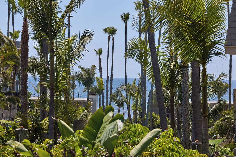 G building facing the center garden with a nice view.  A peaceful location.