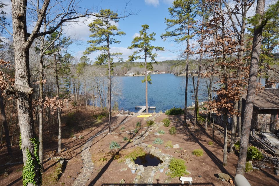 Winter Time View of the Lake