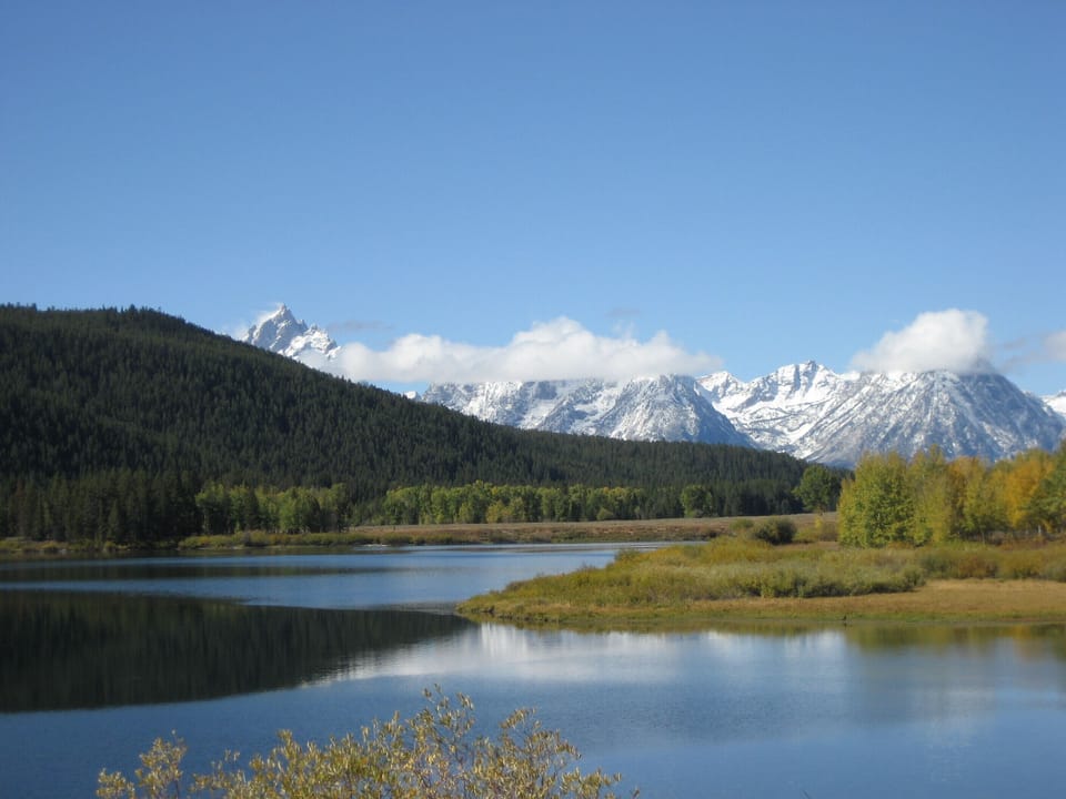 A lovely morning in nearby Grand Teton National Park.