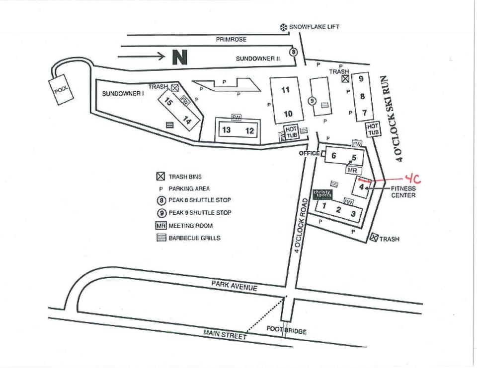 Pine Ridge Map