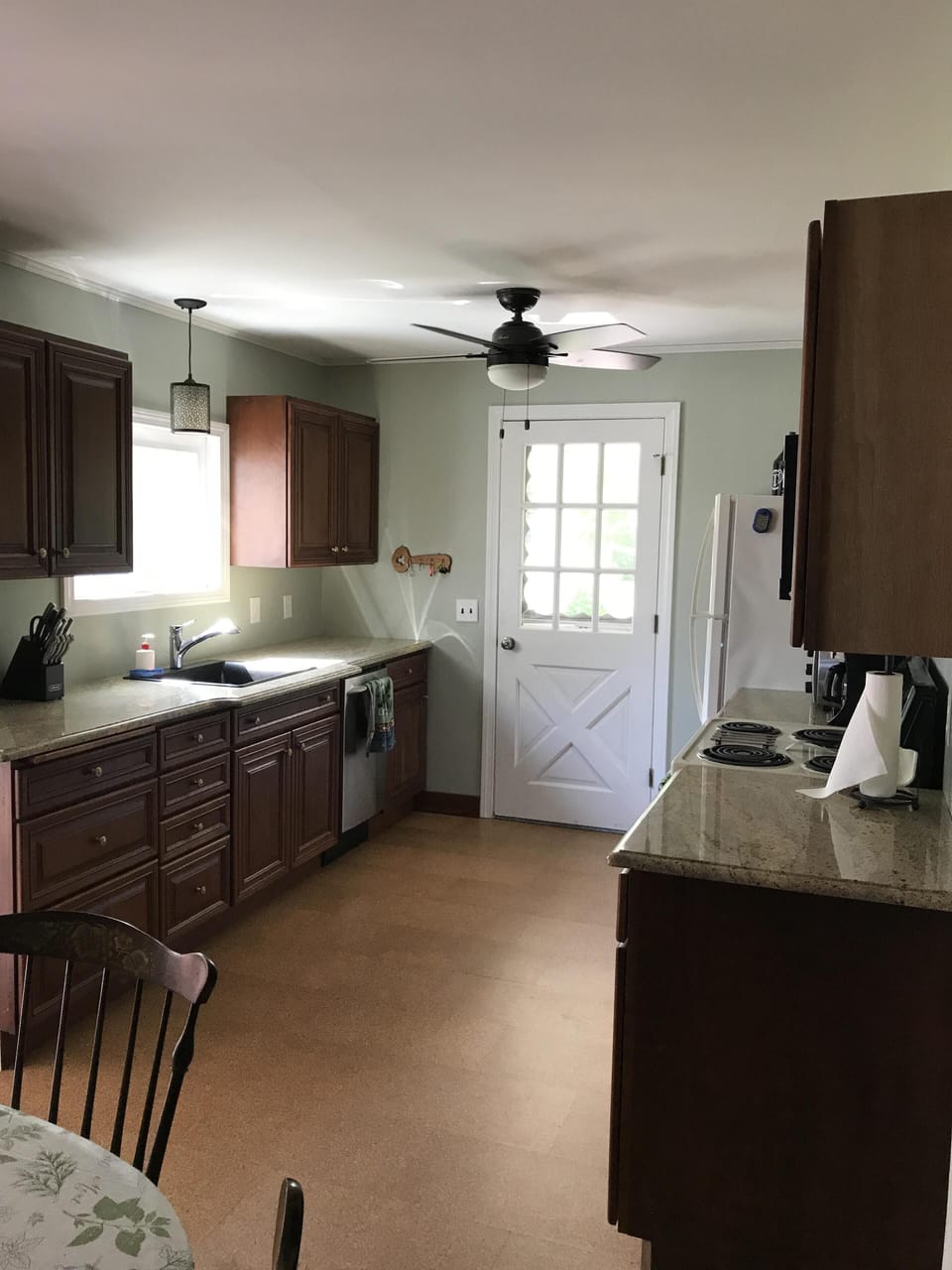 Newly renovated kitchen