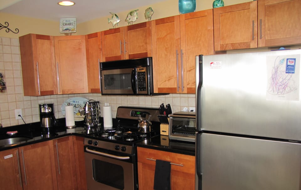 Fully equipped kitchen