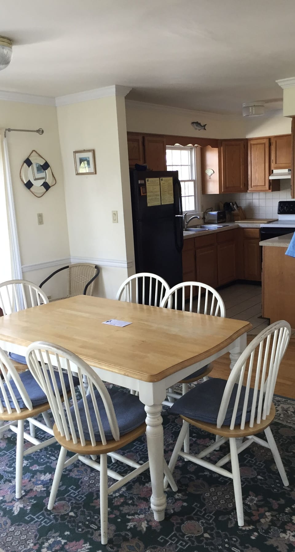 Dining Room with panoramic water views