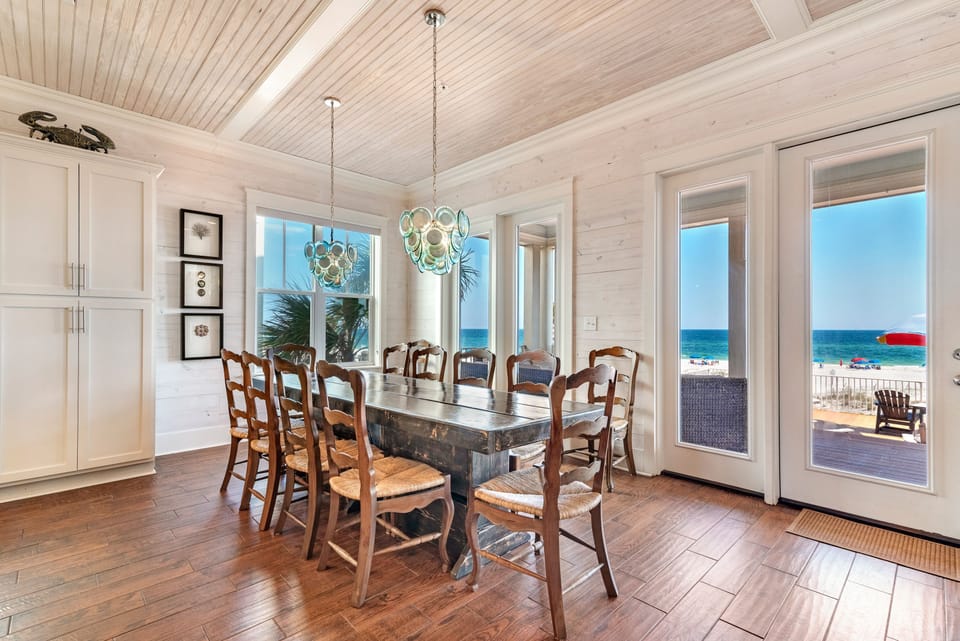 Dining room area