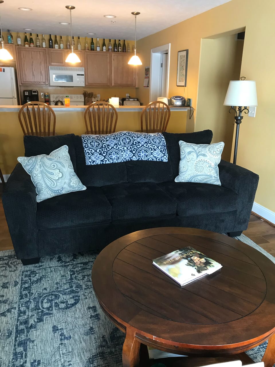 Living room with new furniture. 