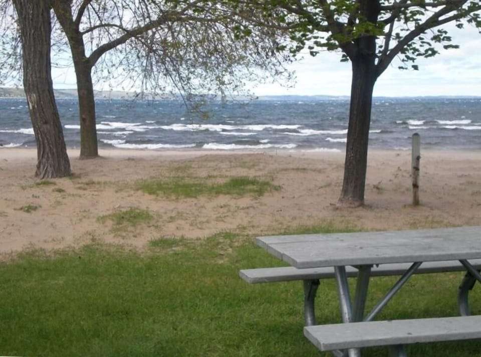 Sunset park right across the street