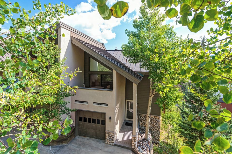 My town home is a 3 story end unit with views of baldy mountain and downtown.