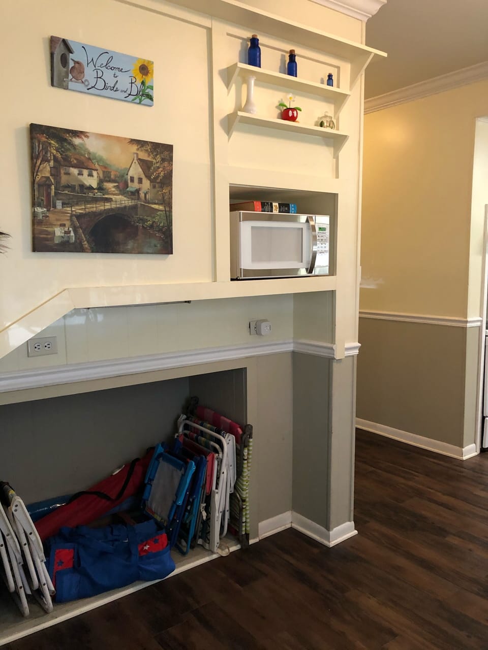 Beach chairs available for your use