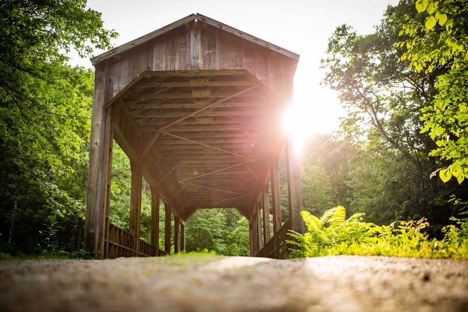 Sunset at the bridge - so much to take in on our island