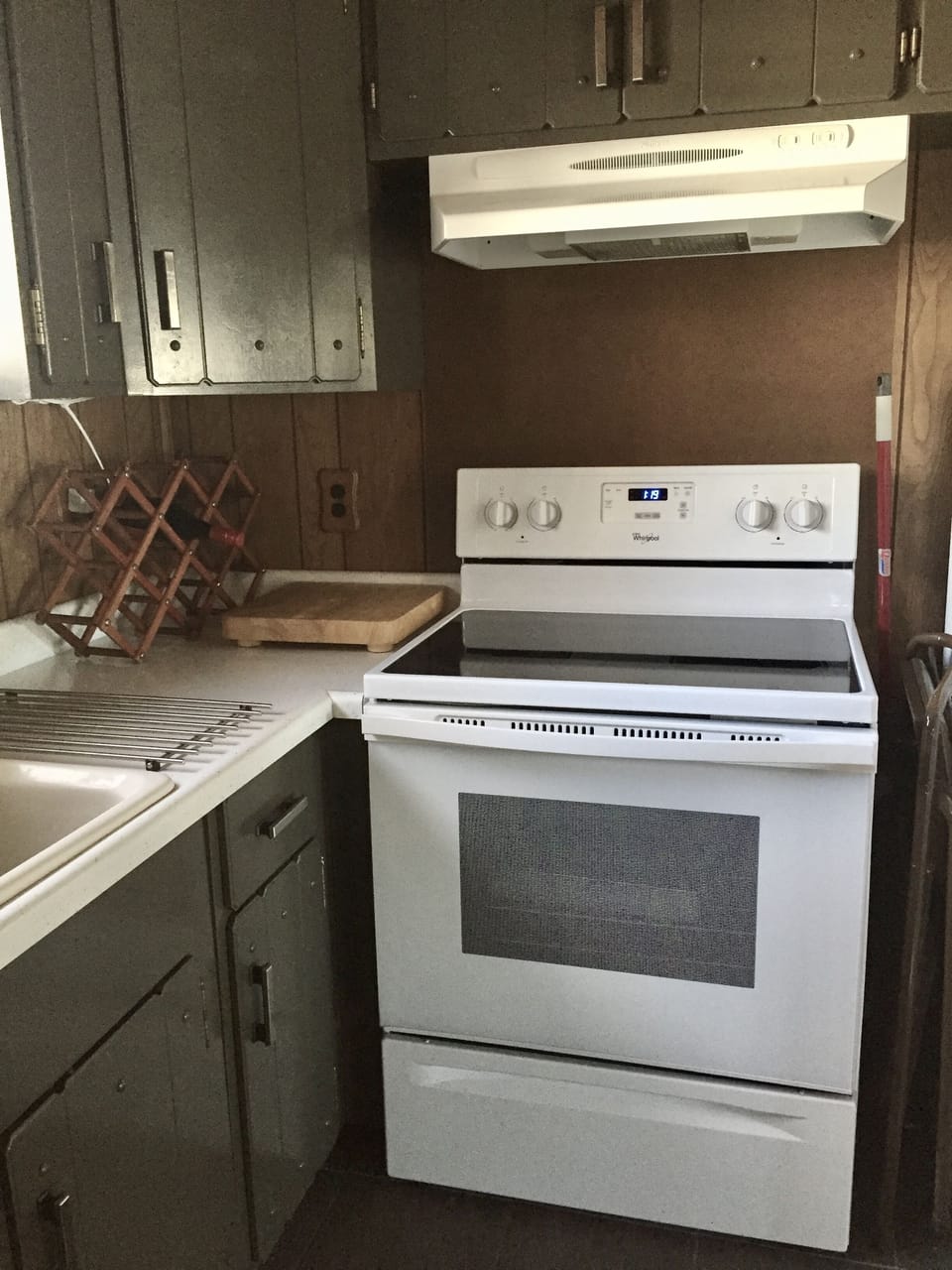 New appliances in the kitchen