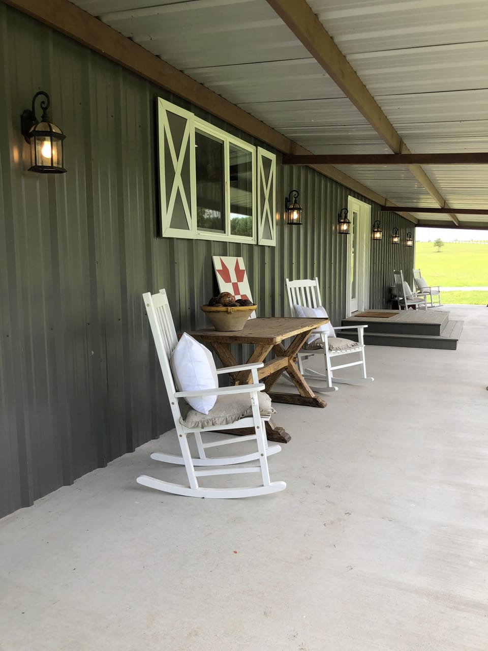 Outdoor dining