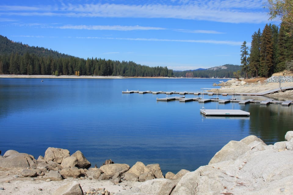 South end of lake, looking north. October (low water level)
