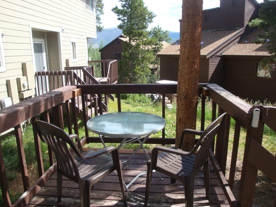 Great porch w/ access to open space