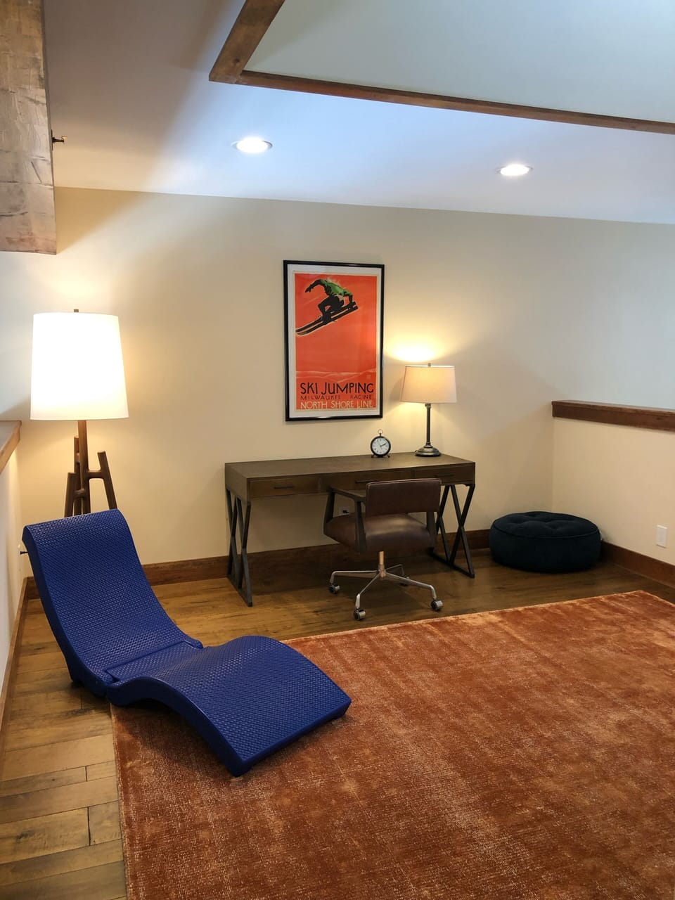 Office/Lounge in the Loft. 