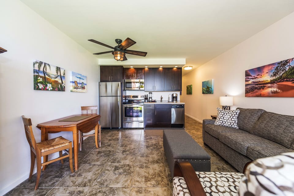Kitchen and Living are Open and Spacious