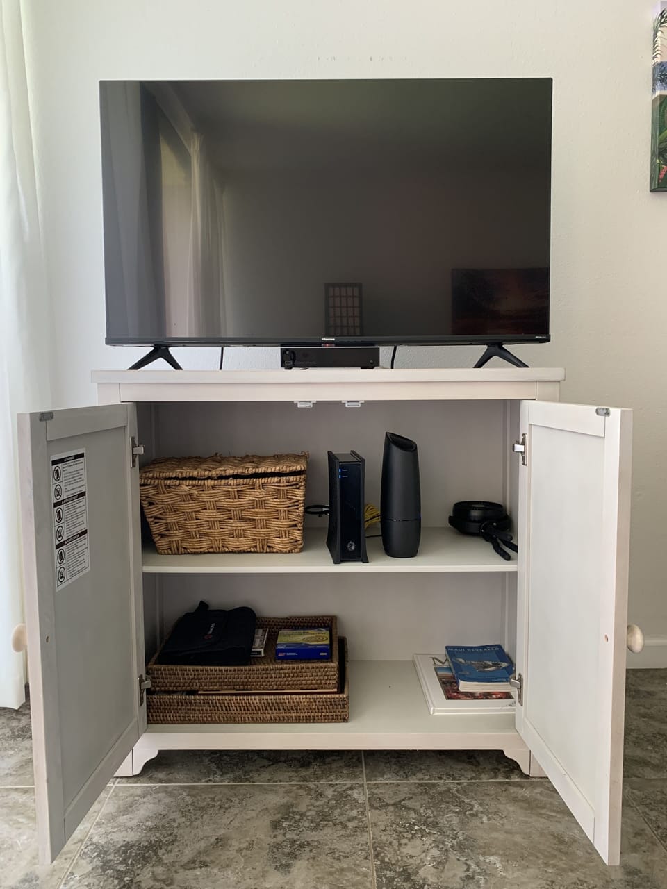 Router and Modem inside