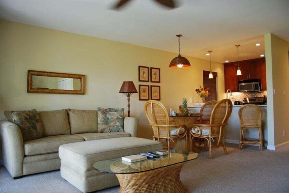 Well-appointed decor also takes maximizes the view from these rooms
