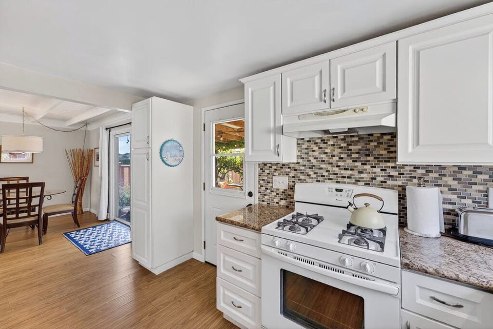 Partial view of kitchen