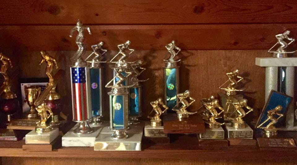 the old trophy collection!